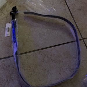 Coach “c” buckle leather belt